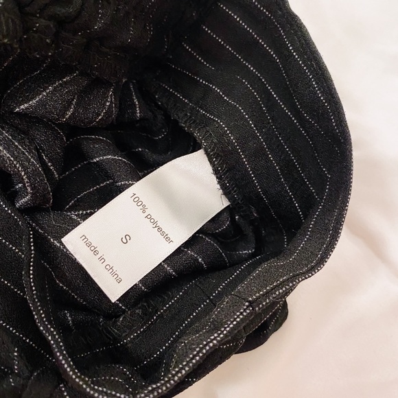 ☼ black striped pants - Picture 5 of 6